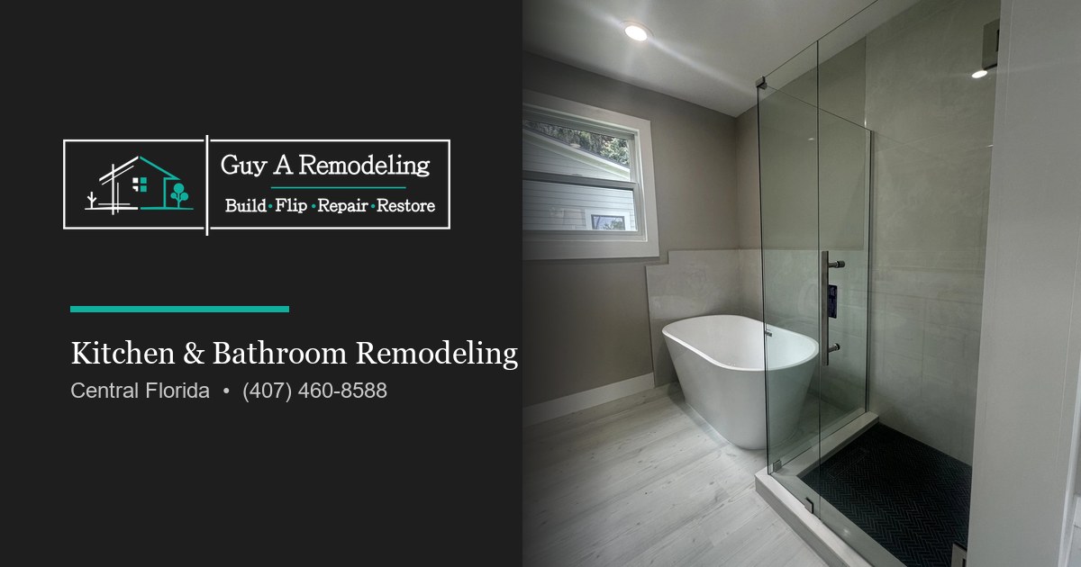 Guy A Remodeling has a new website