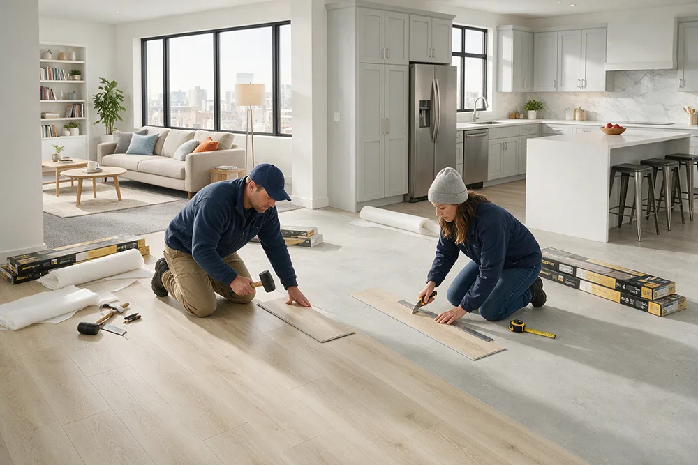Should You Install LVP Yourself, or Hire a Pro?