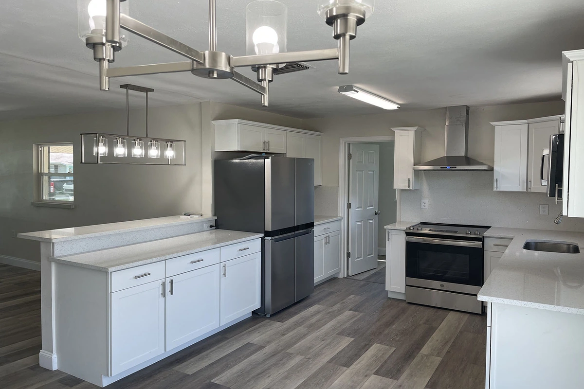 Lakeland ranch kitchen and bath after remodeling