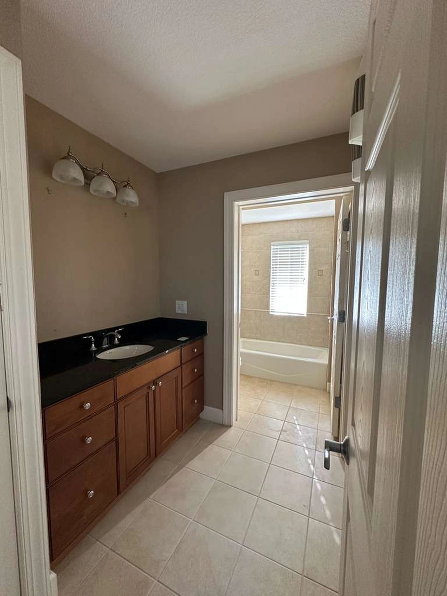 Two kitchens in Kissimmee before remodeling