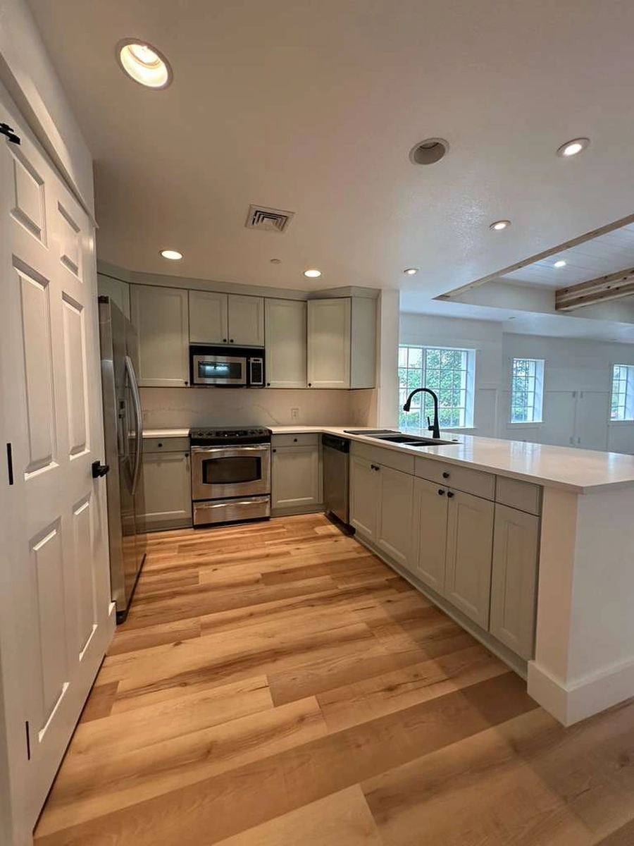 Two kitchens in Kissimmee after remodeling